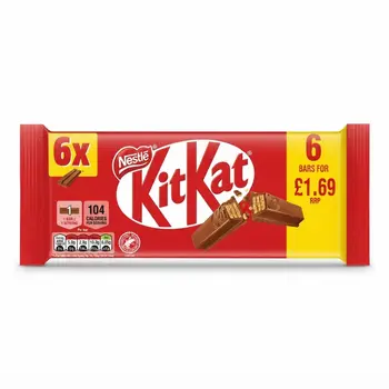 Nestlé Kit Kat 2-Finger Milk Chocolate 124.2g