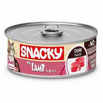 Snacky Adult Cat Lamb In Gravy 85g