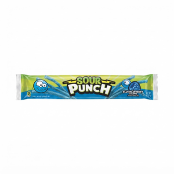 Sour Punch Blue Raspberry Straws 57g