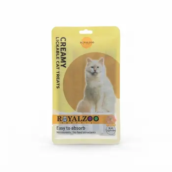 Royal Zoo Chicken Lickable Cat Treats 5x15g