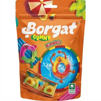 Borgat Gummy Ringlets 100g