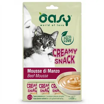 Oasy Cats Wet Treats Tuna Mousse 4X15g