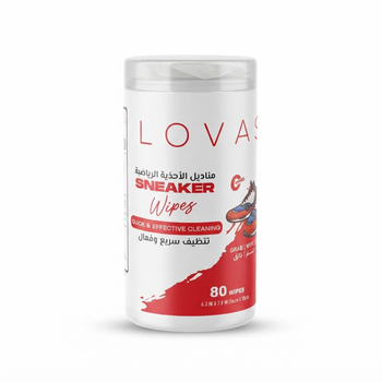 Lovasa Sneaker Wipes 80 Pieces
