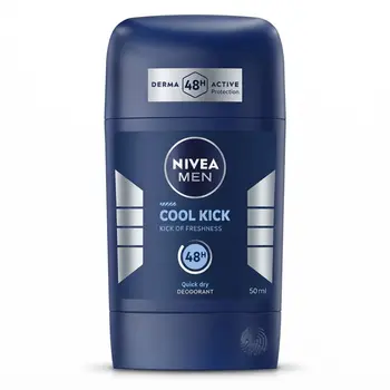 Nivea Deodorant Stick Cool Kick 3 In 1 For Men 50Ml