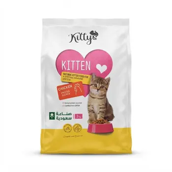 Kittys cat food kitten 3kg