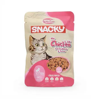 Snacky Wet Food for Kitten Food with Chicken in Jelly 85g