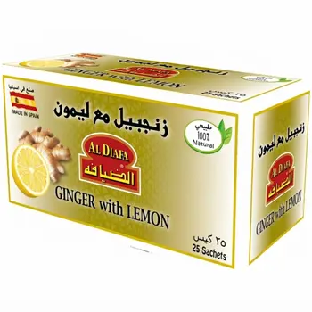 الضيافة شاي أعشاب الزنجبيل مع الليمون اكياس 1.6جرام 25x حبة