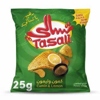 Tasali Cumin & Lemon Potato Chips 25g