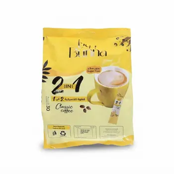 Bunna Classic Sugar-Free 2-In-1 Instant Coffee 30×12g
