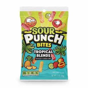 Sour Punch Tropical Flavors Bites 105g