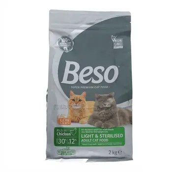 Biso Dry Food For Neutered Adult Cats with Chicken2 Kg