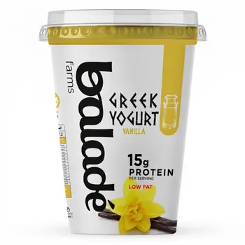 Balade Protein Greek Yog Low Fat Vanilla 450g