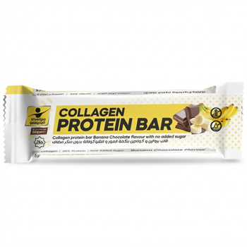 Vivespo Collagen Banana Choc Ptn Bar 50g