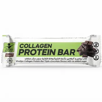 Vivespo Collagen Triple Choc Ptn Bar 50g