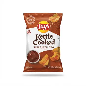 Lay'S Mesquite Bbq Kettle Cooked Chips 184.2g