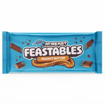 Mr Beast Deez Nutz Peanut Butter Chocolate Bar 60g