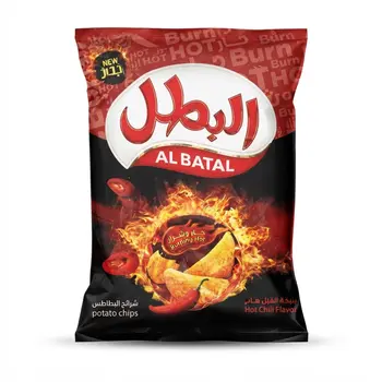 البطل بطاطس حار وشرار   110جرام
