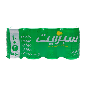 سبرايت بنكهة الليمون والليمون الحامض 2 مجانا 10×150مل
