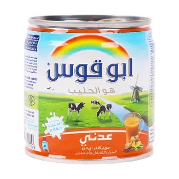 أبو قوس حليب عدني مبخر 170جرام.