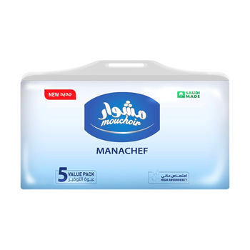 Mouchoir Manachef 1-Ply Paper Towels 500Sheets