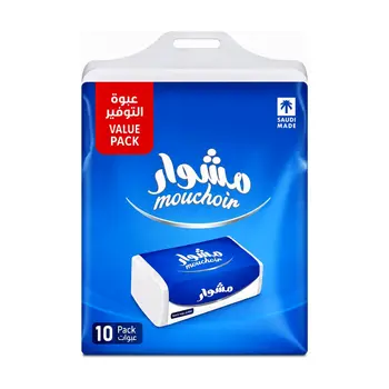 مشوار مناديل للوجة 10*160حبة