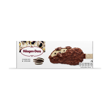 Haagen Dazs Cookies Cream Stick Bar Ice Cream 70Ml