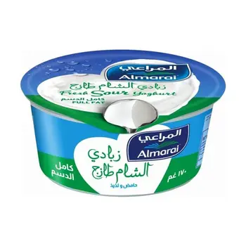 المراعي زبادي حامض كامل الدسم 170جرام