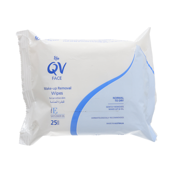 QV Makeup Remover Wipes for Sensitive Skin 25Pieces