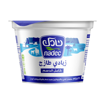 نادك زبادي طازج كامل الدسم 170جرام