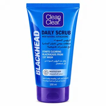 Clean & Clear Daily Facial Scrub, 150Ml