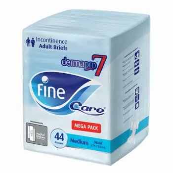 Fine Care Adult Diapers Medium 44 Pieces