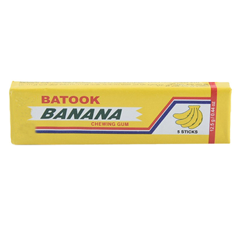 Batook Banana Chewing Gum 5x12.5g