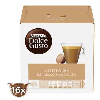 Nescafe Dolce Gusto Cortado Macchiato Capsules 16x100g