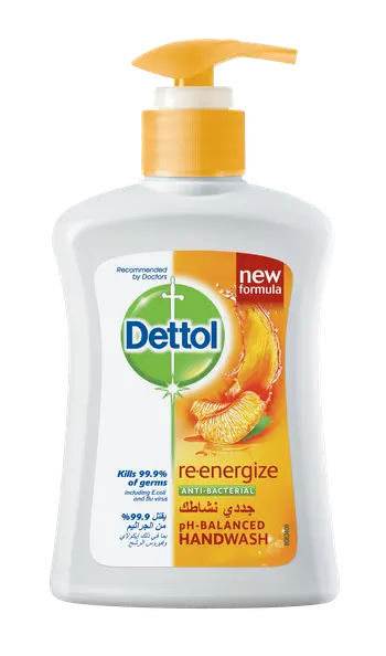 Dettol Orange Zest Antibacterial Hand Wash 400ml