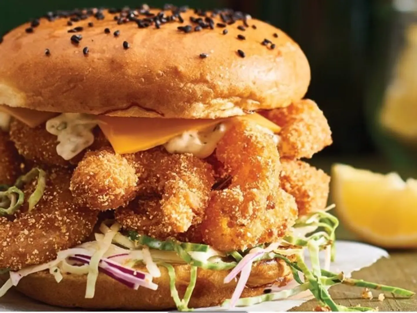 Shrimp Burger
