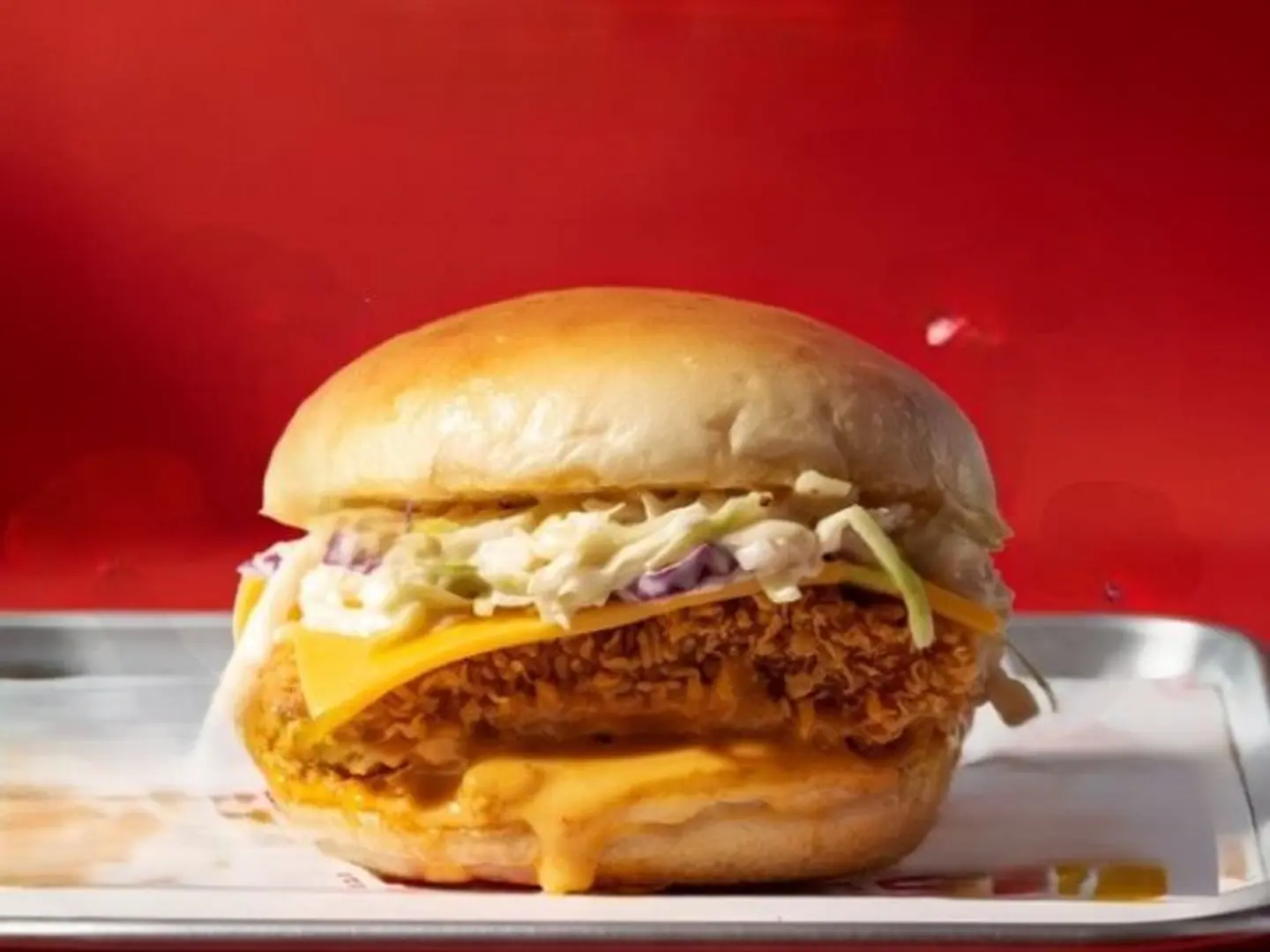 Zinger Slaw Burger