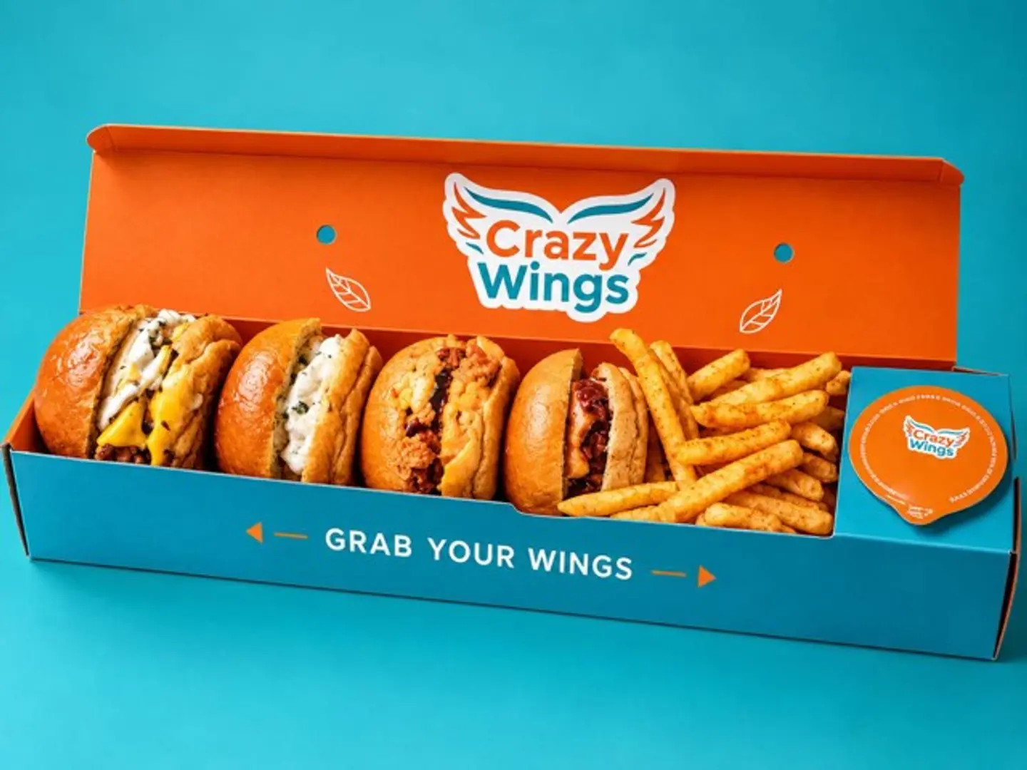 Mini Wings Burger