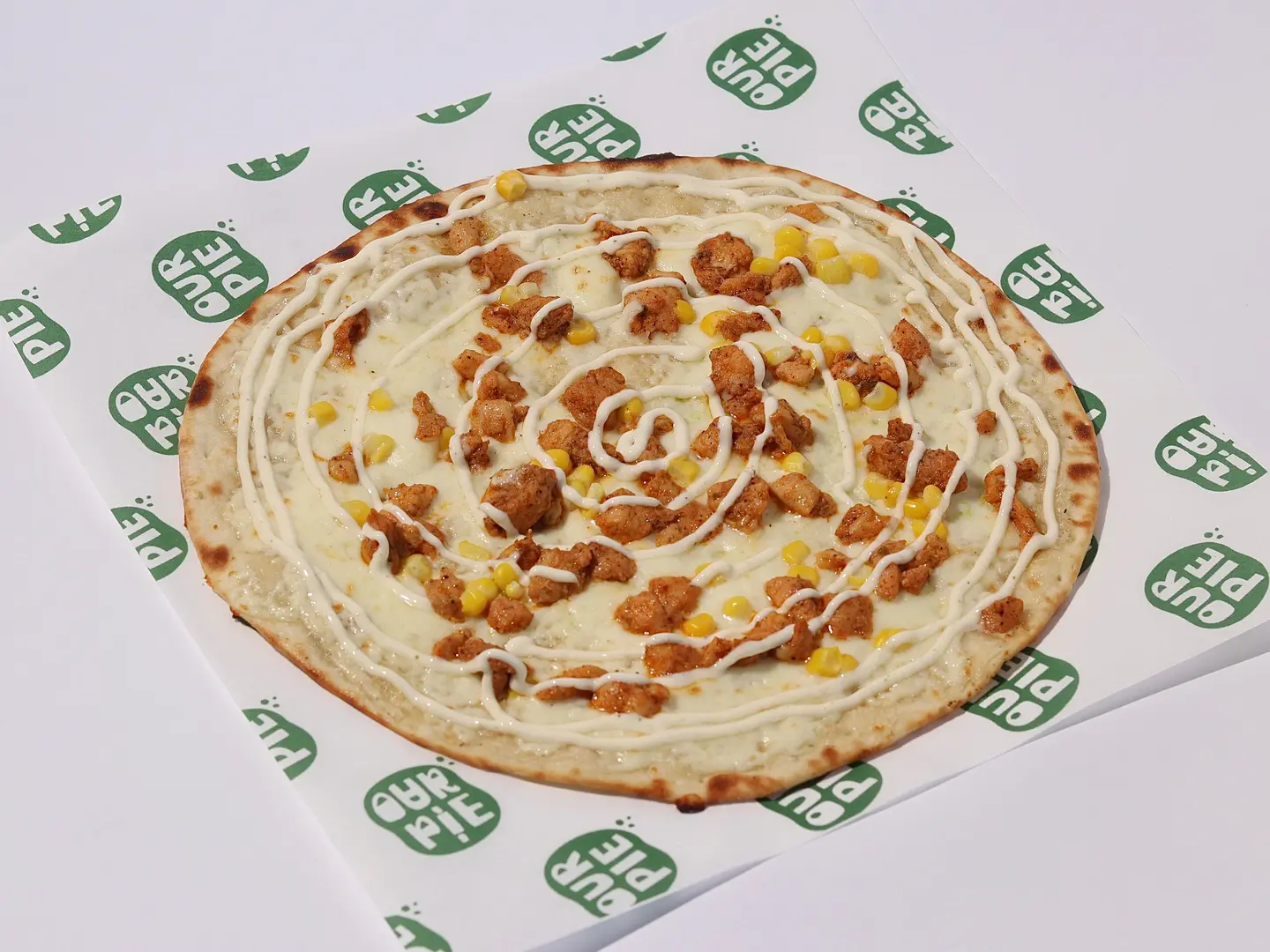 بيتزا رانش الدجاج