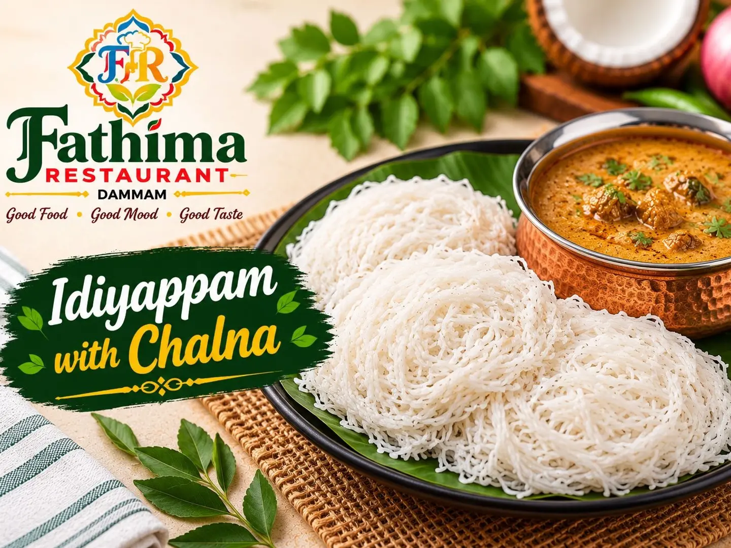 Idiyappam 3 Pcs