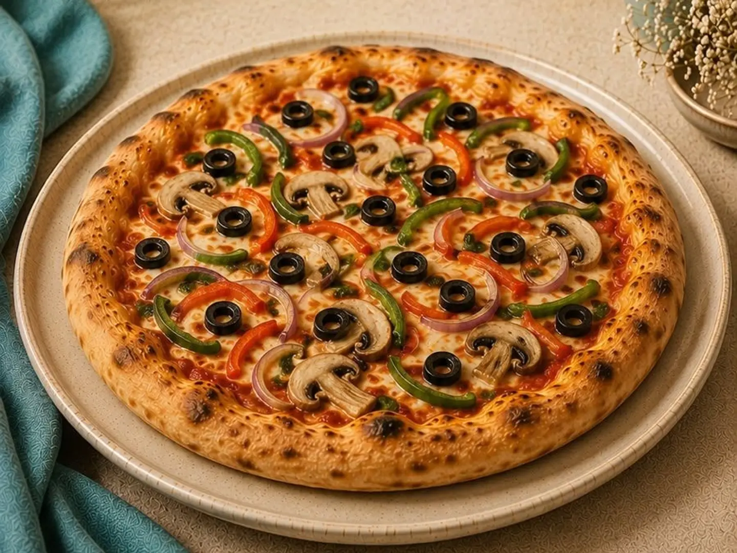Vegetable Pizza