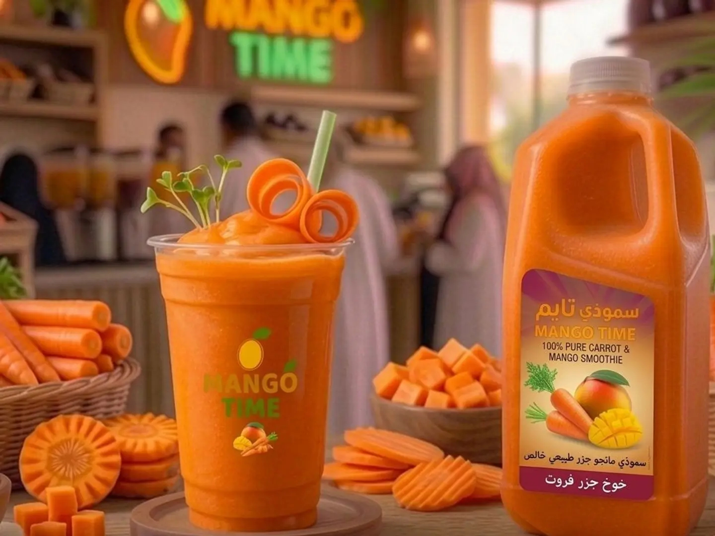 Carrot Juice In A Capsule
