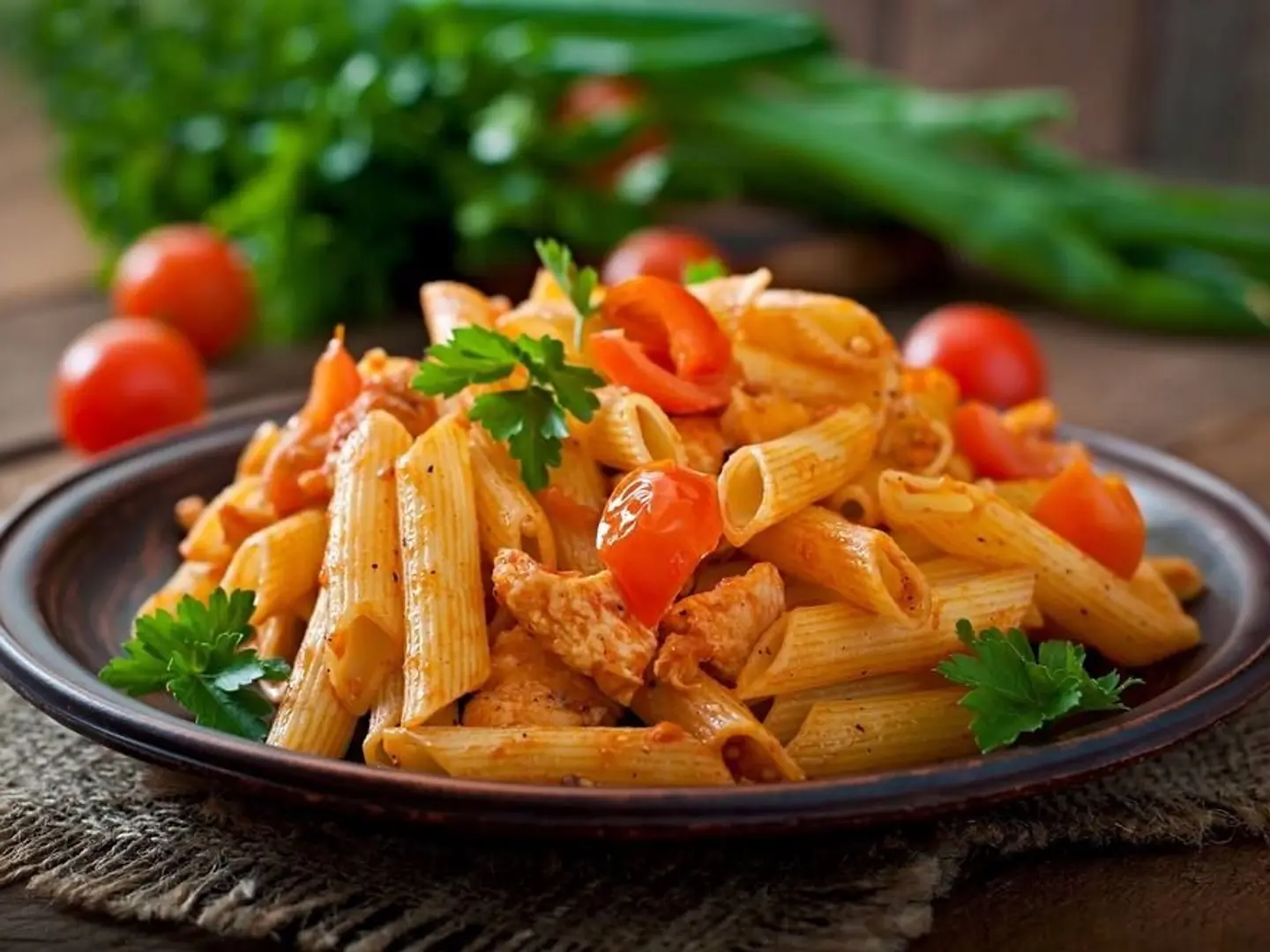 Mix Sauc Pasta Chicken