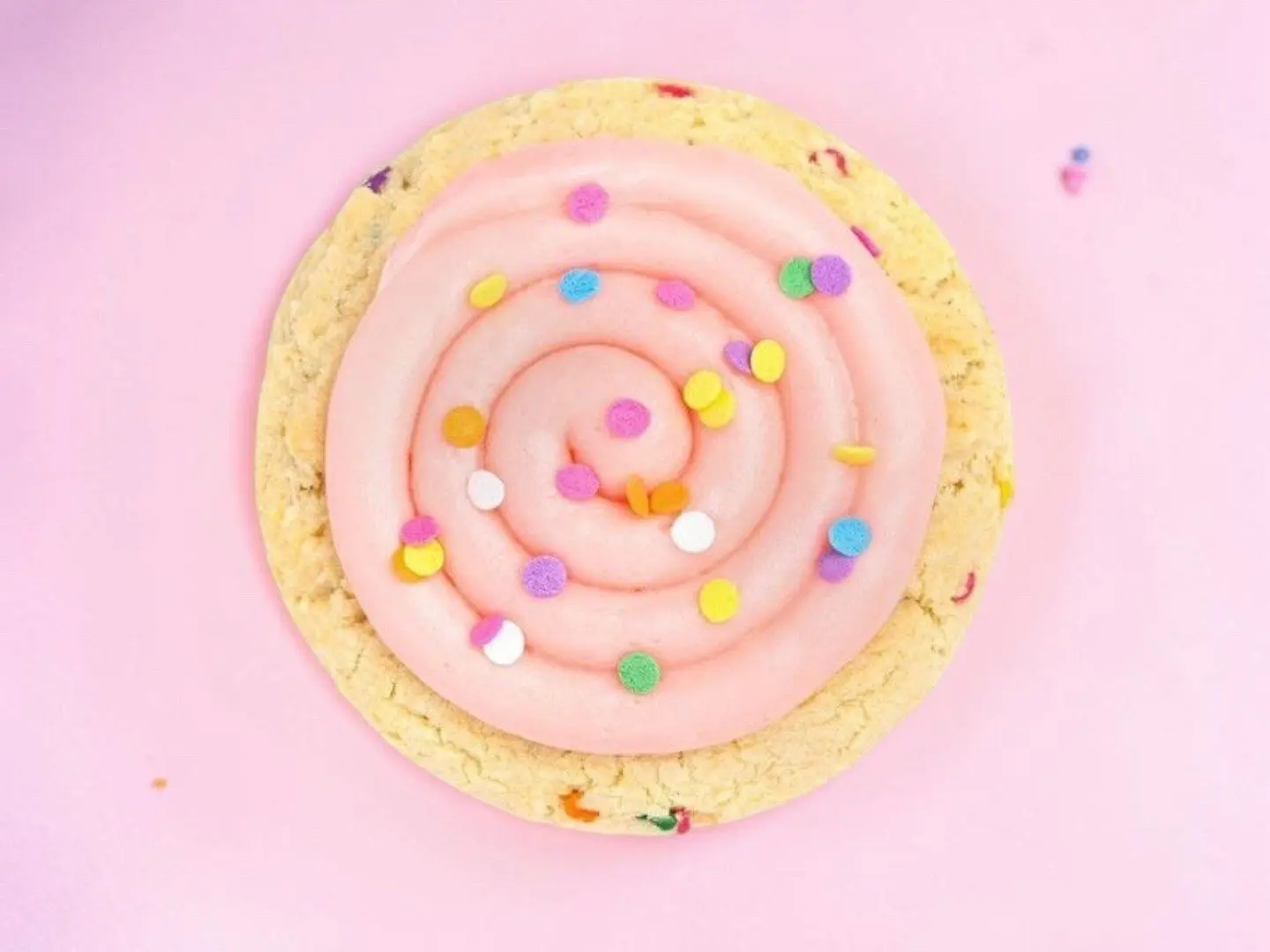 Crumble Birthday Cookie