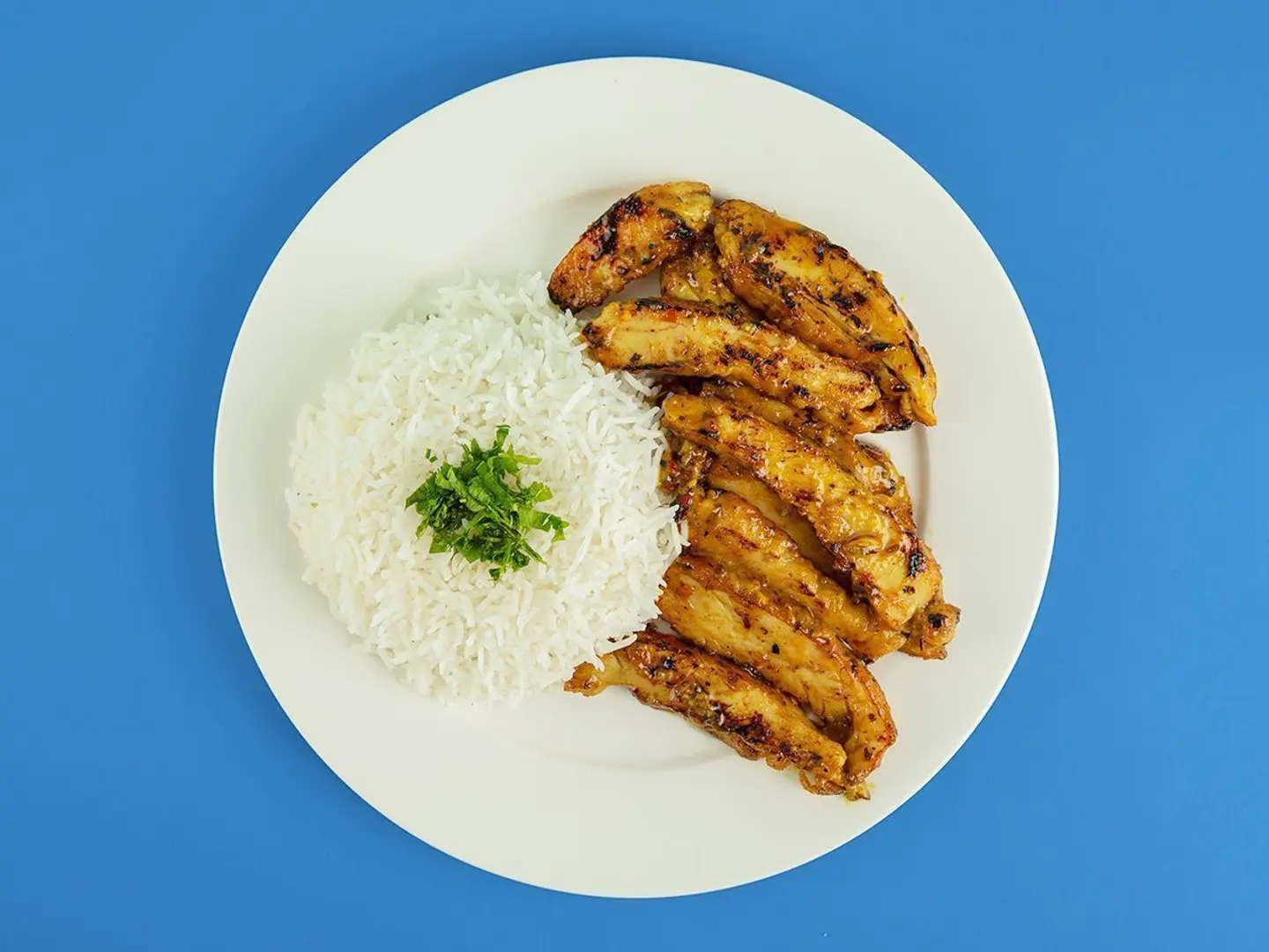 On Charcoal With Rice