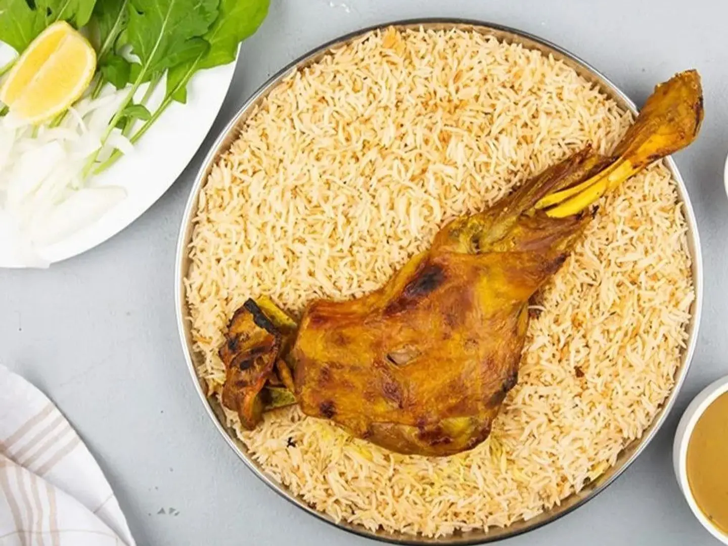 Mandi Style With Rice