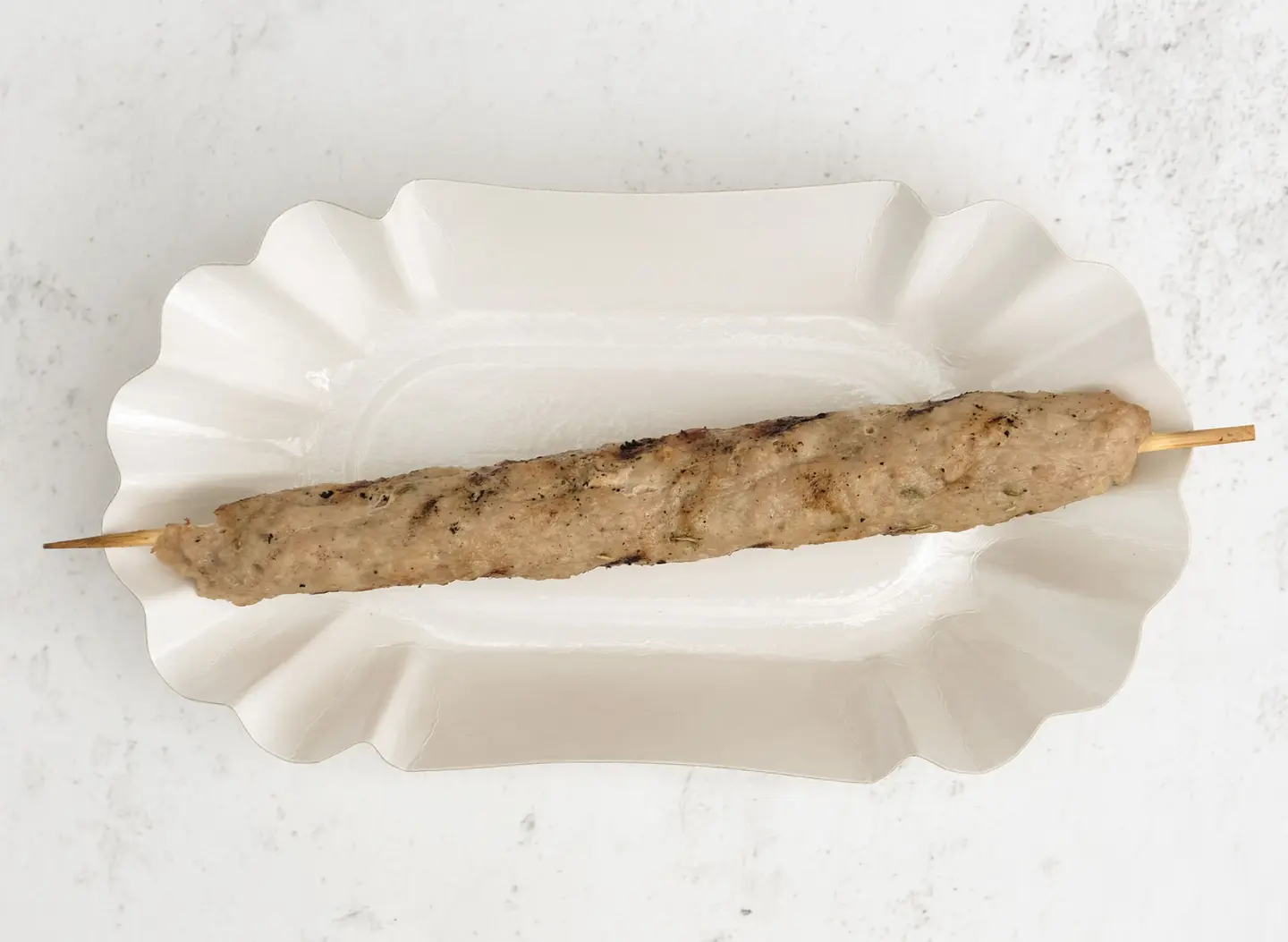 One Skewer Kebab Without Rice