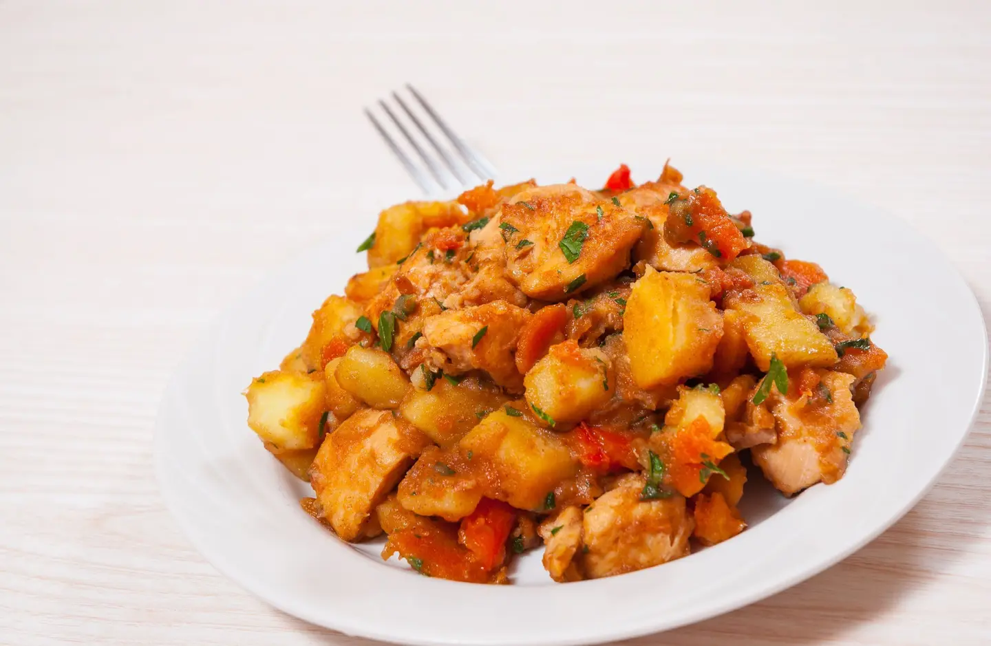 Chicken Stew With Potatoes