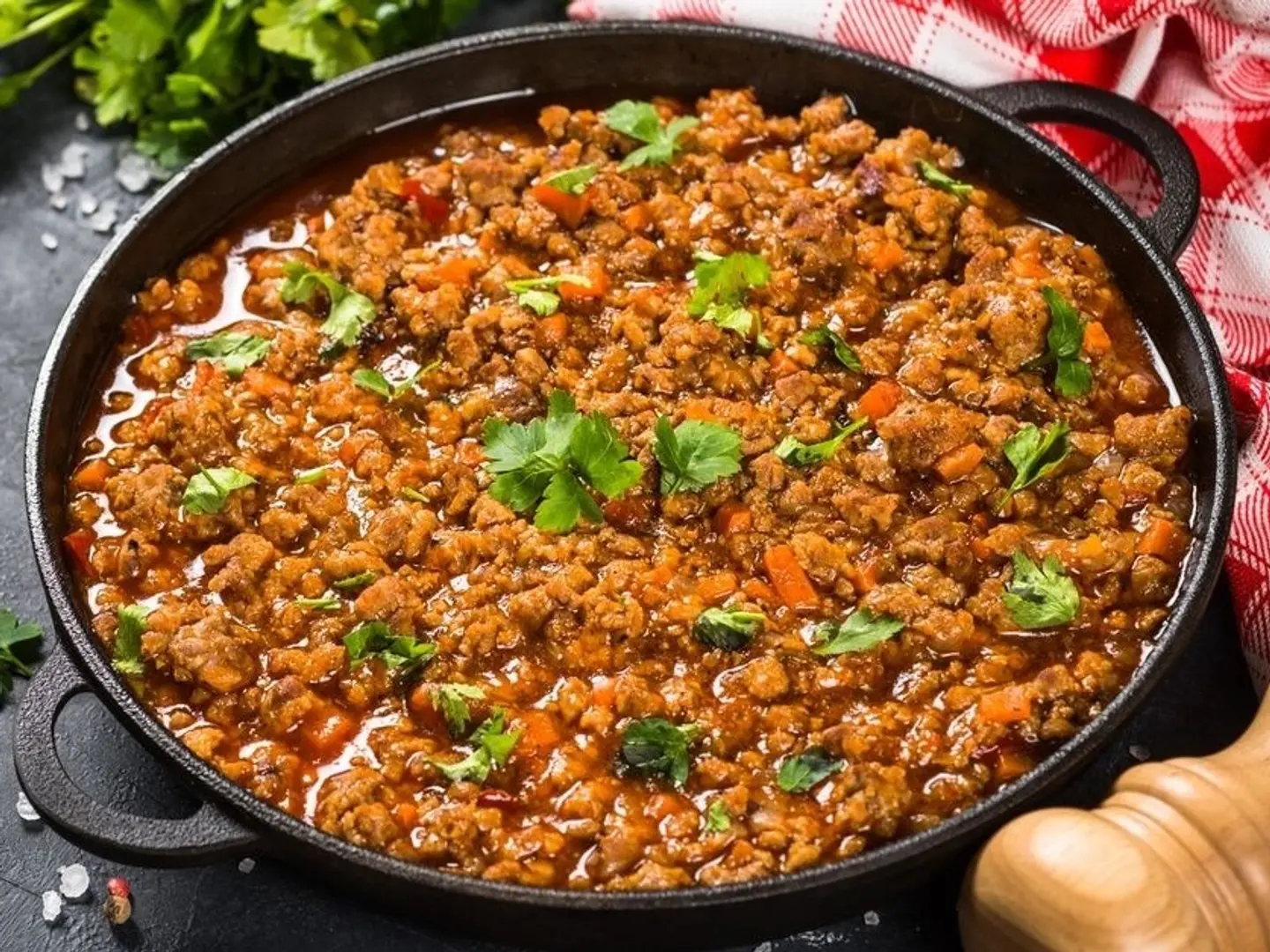 Minced Meat Stir Fry