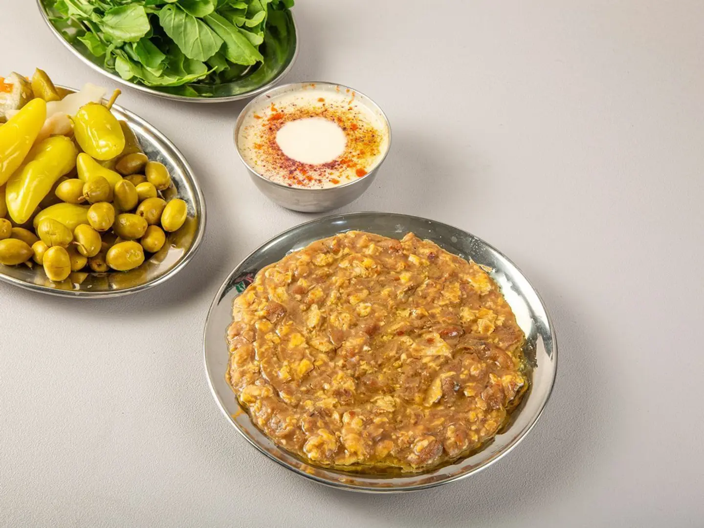 Beans With Egg