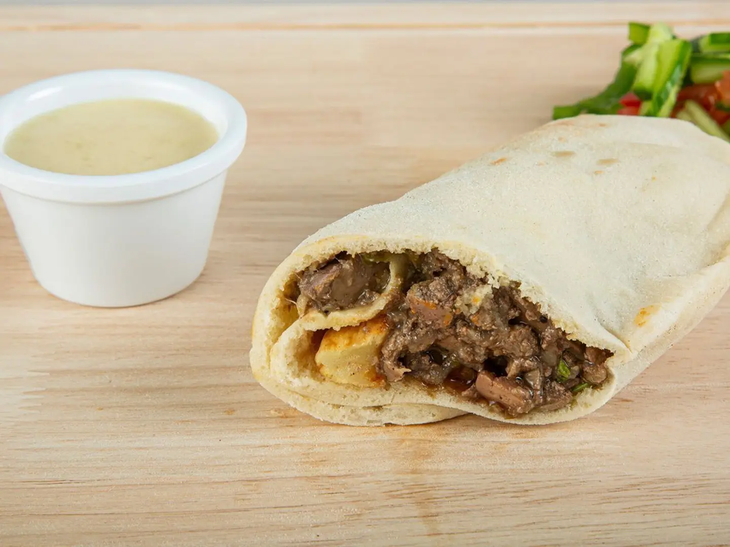Saroukh Liver With Cheese
